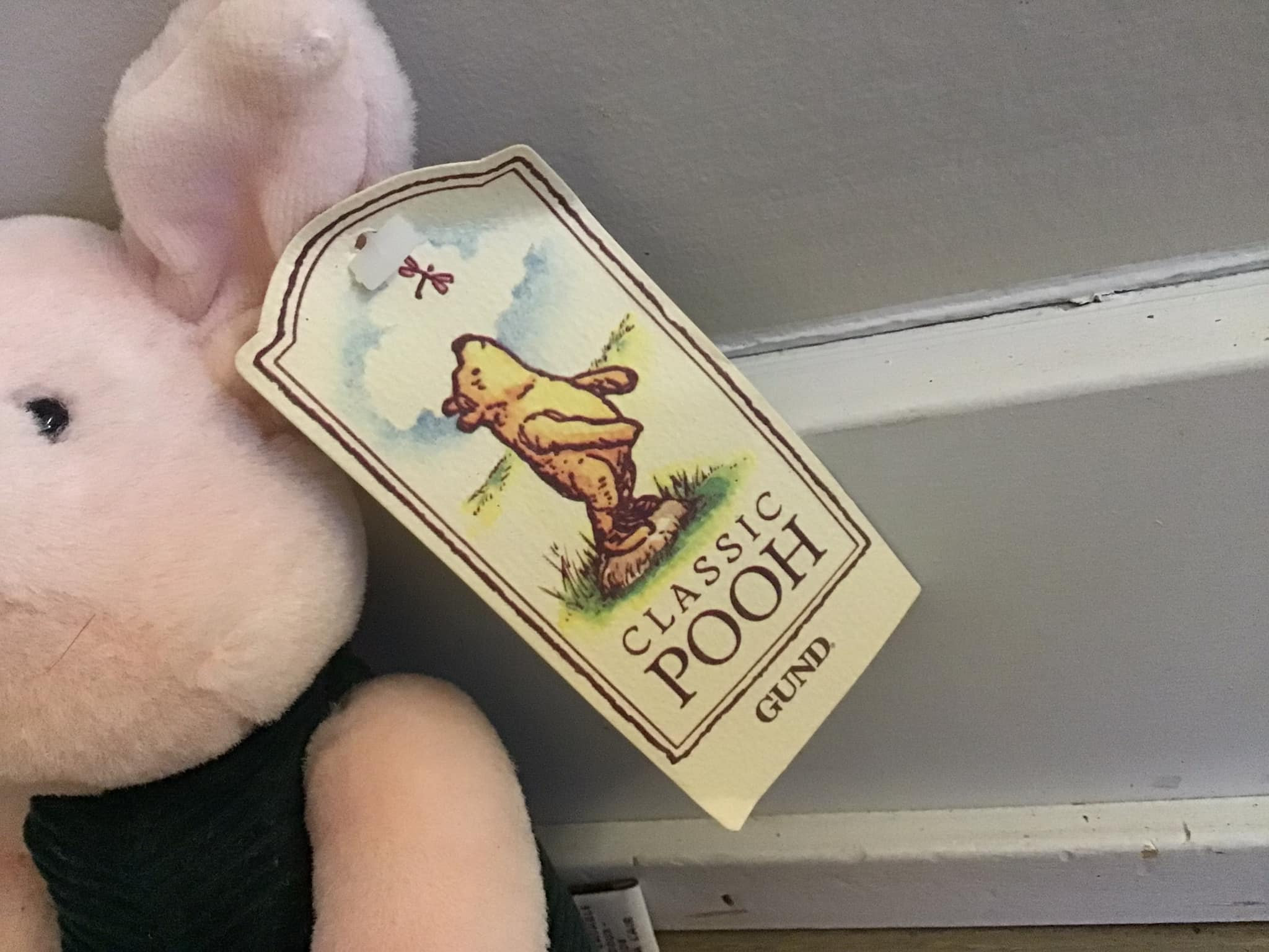 GUND CLASSIC POOH ピグレット ぬいぐるみ ガンド クラシック プー ピグレット 豚のぬいぐるみ 9.5インチ
