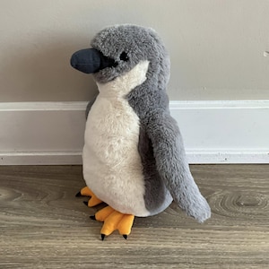 Wild Republic Gray Penguin Stuffed Animal 11&quot;