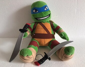 Leonardo Teenage Mutant Ninja Turtle Plush Toy Stuffed Animal - Etsy Leonardo Teenage Mutant Ninja Turtle Plush Toy Stuffed Animal - Etsy