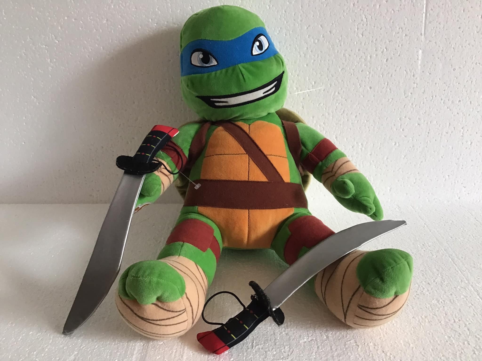 Leonardo Teenage Mutant Ninja Turtle Plush Toy Stuffed Animal 18 