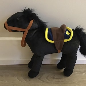 RCMP Foundation Ride Horse Stuffed Animal Plush Toy 11.5&quot;