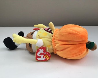 Ty ビーニーベイビー スポンジボブ パンプキン ぬいぐるみ - Etsy 日本