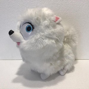 Secret Life Of Pets Gidget Plush Stuffed 10&quot; Tall White Dog