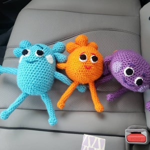 Bumble Nums Crocheted Characters