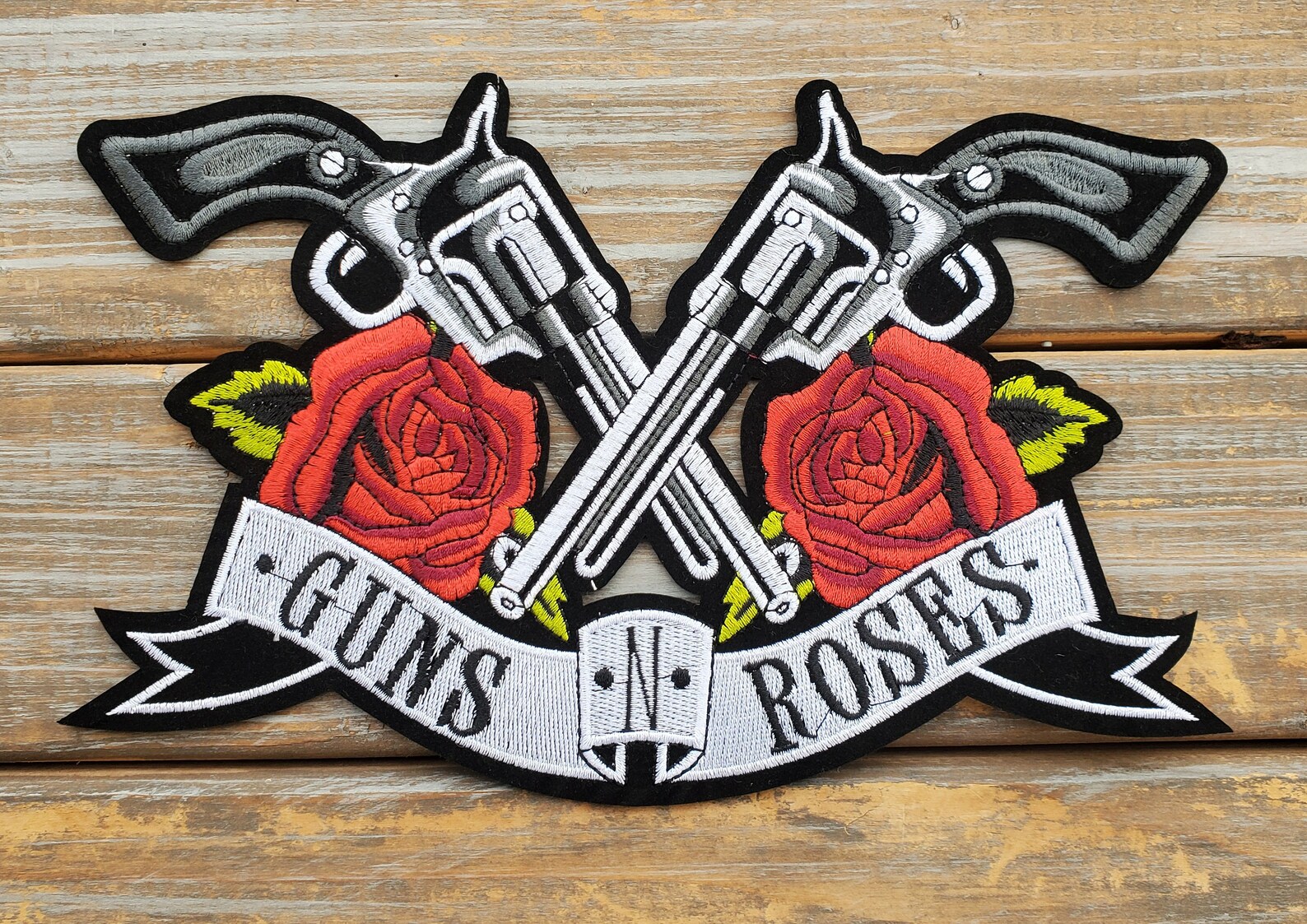 Guns n Roses 9 x 6 Embroidered Iron On Patch Etsy