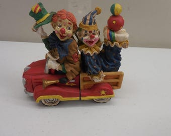 Vintage sockervaddsclowner Resande tid Matthew Danko 1996 Bokstöd 840591