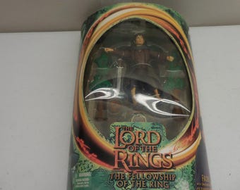 ロード・オブ・ザ・リング 旅の仲間 フロド アクションフィギュア トイビズ 2001年製 新品未開封
