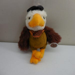 Vintage Harley-Davidson pluche Eagle Biker-mascotte 11" knuffeldier leuk om te spelen