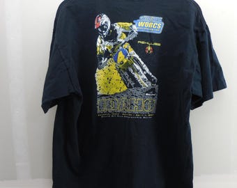 ヴィンテージ 2007 WORCS 世界オフロード選手権シリーズ アイダホレーシング Tシャツ XL