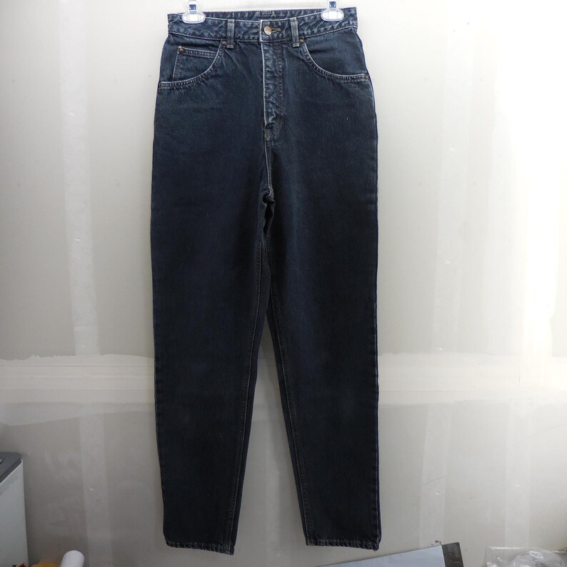 Edwin Vintage LA Slim Japan Jeans Dark Wash Tapered Leg Denim Faded 27x31 Bild 5