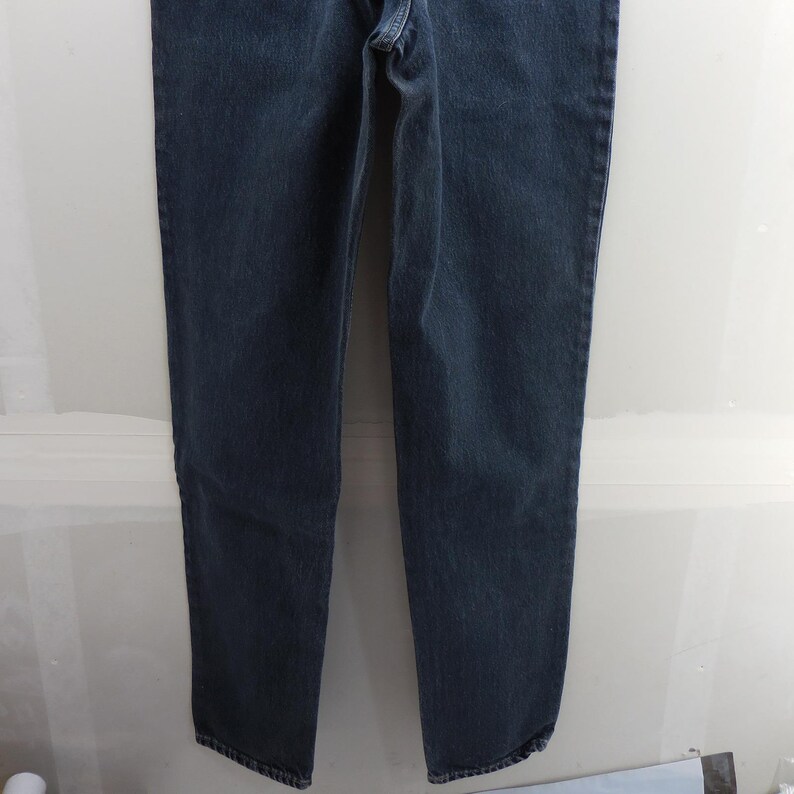 Edwin Vintage LA Slim Japan Jeans Dark Wash Tapered Leg Denim Faded 27x31 Bild 3