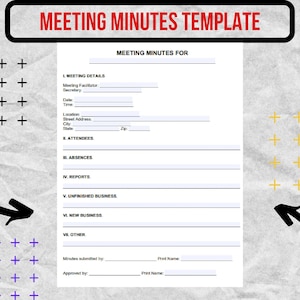 Meeting Minutes Template / Meeting Minutes / Meeting Minutes forms
