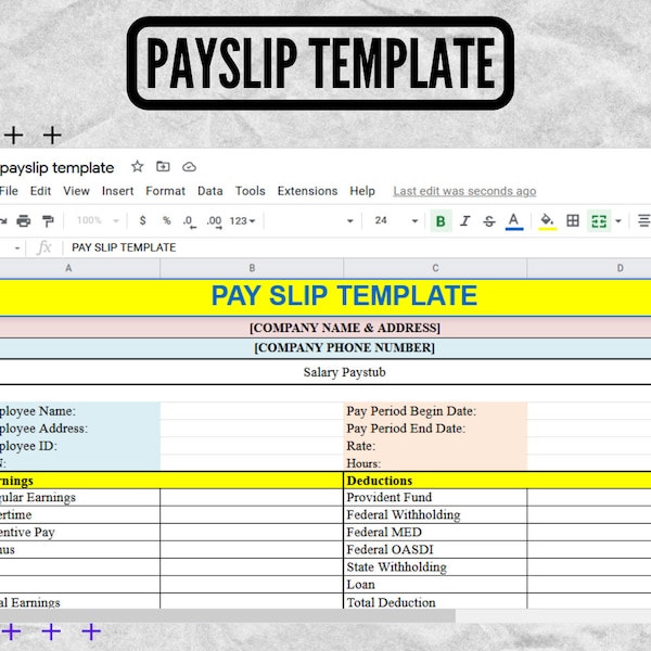Payslip Template, Payslip form , salary pay slip , Pay slip Template ,Pay slip form