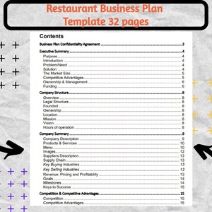Restaurant Business Plan -  Restaurant Business Plan form -  Restaurant Business Plan Template