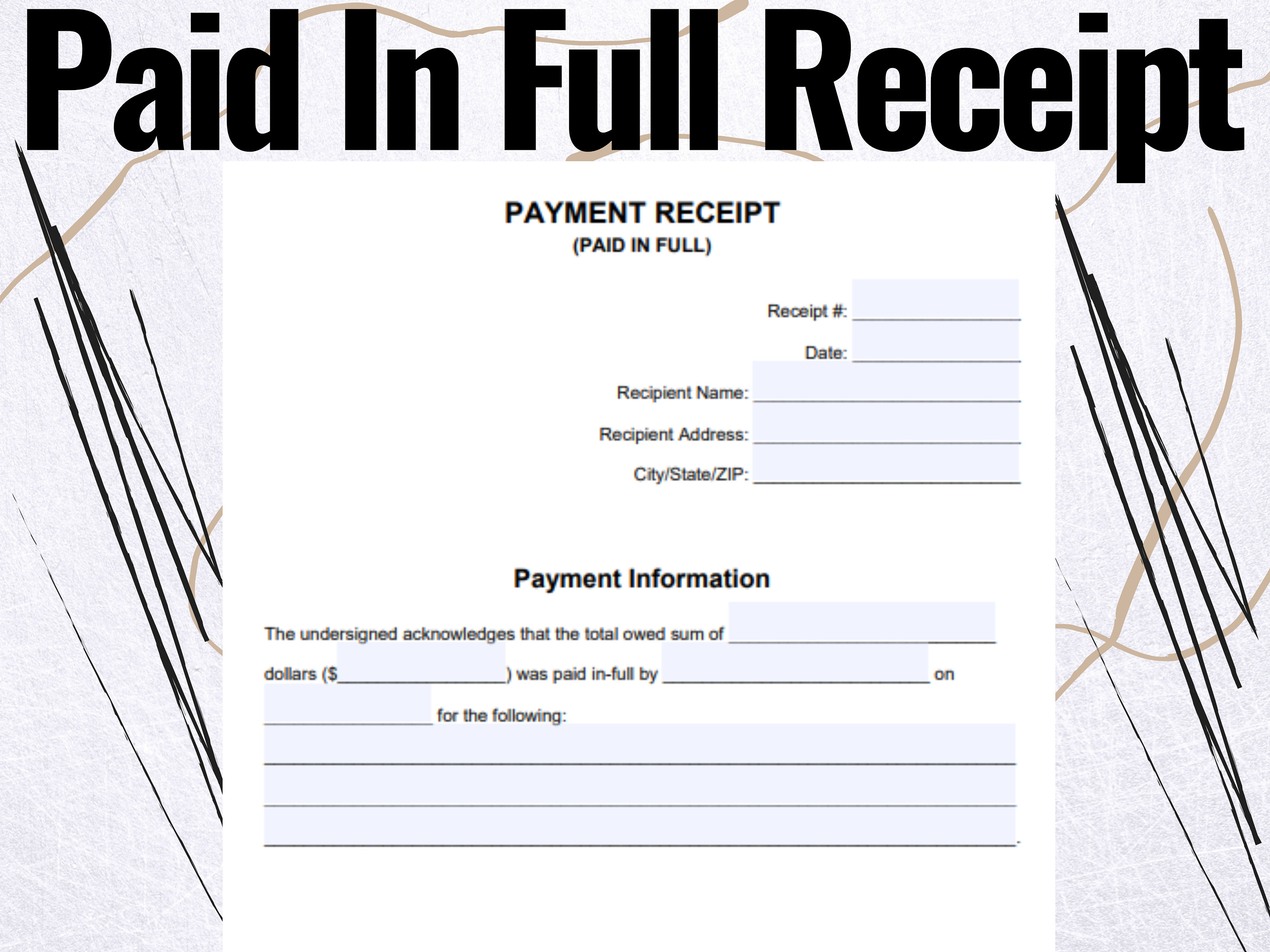 What Does Per Mean On A Receipt Book What Does Per Mean On A Receipt Book