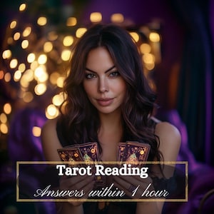 Same Hour Tarot Reading, In-Depth Psychic Insight for One Question, PDF