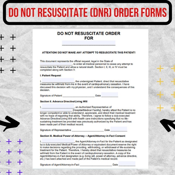 Do Not Resuscitate Bracelet Etsy