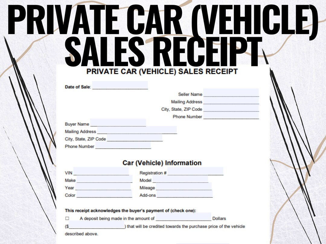 Vehicle Private Sale Receipt Private Car Vehicle Sales Receipt vehicle-private-sale-receipt-private-car-vehicle-sales-receipt