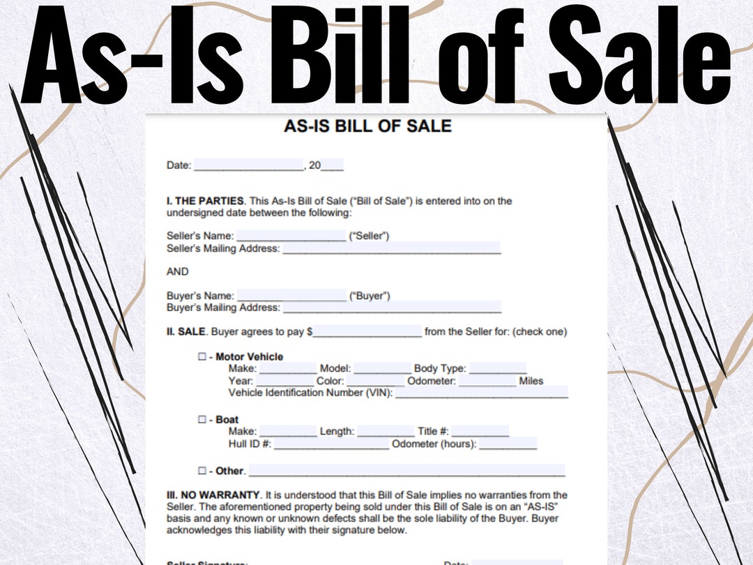 As is Bill of Sale As is Bill of Sale Forms As is Bill of Sale Template As is (no Warranty As is Bill of Sale As is Bill of Sale Forms As is Bill of Sale Template As is (no Warranty