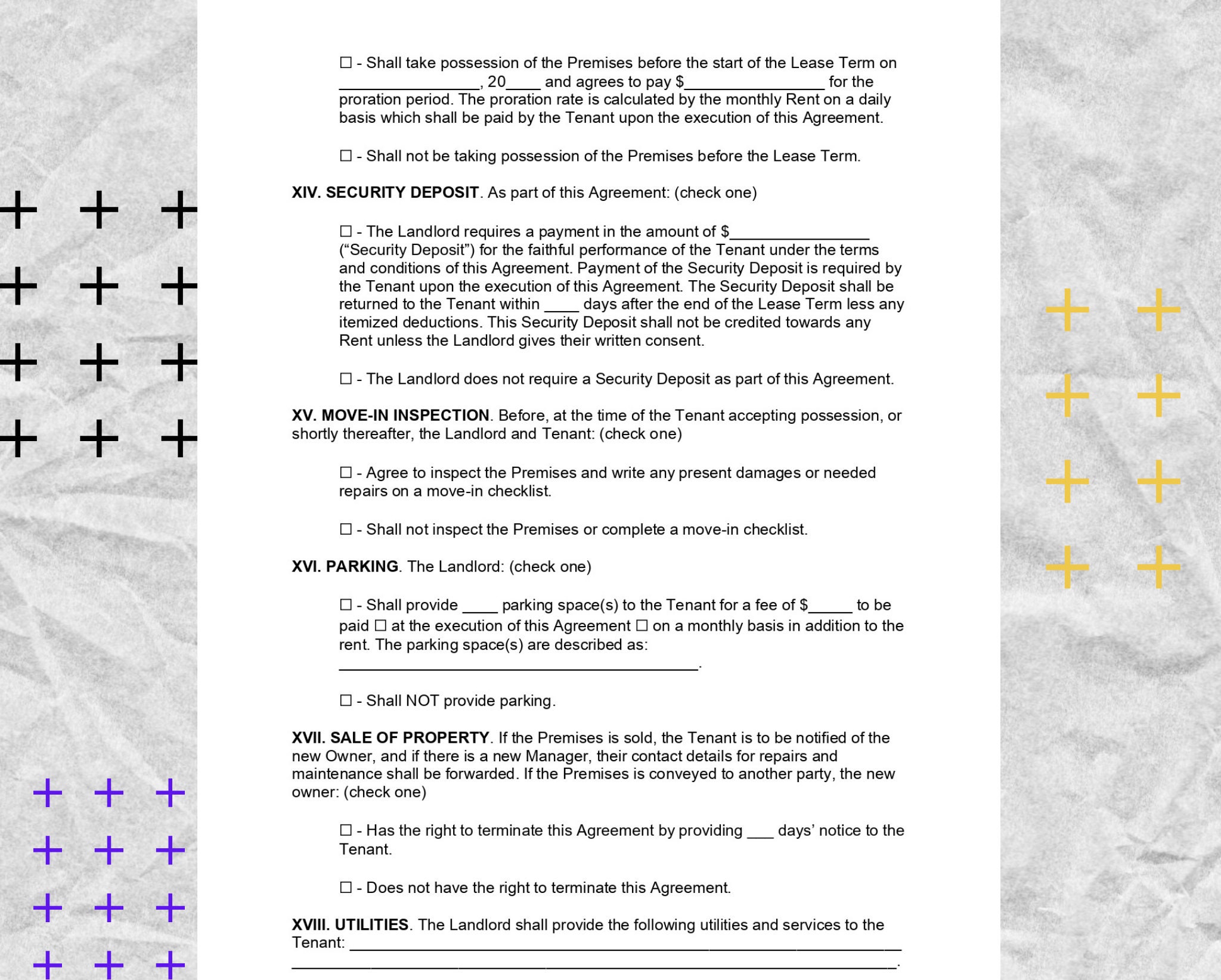 Month to month rental agreement monthly rental agreement etsy india