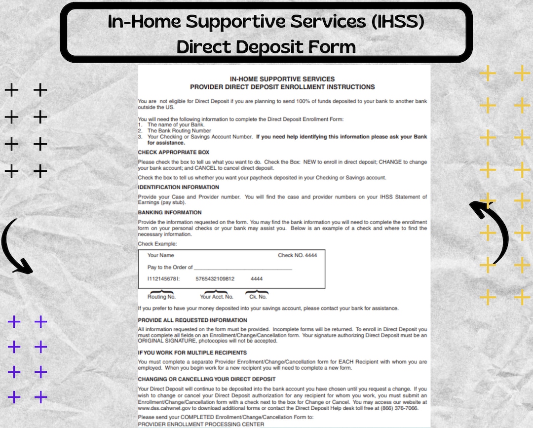 in-home supportive services form - in-home supportive services