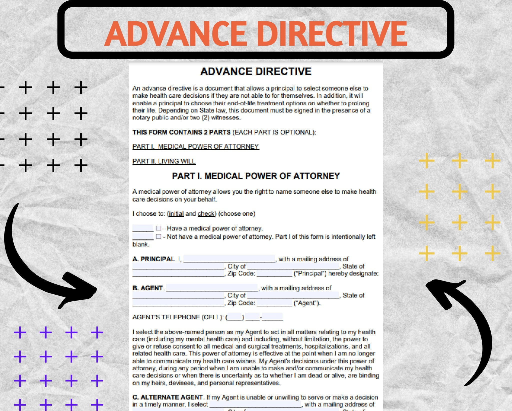 Advance Directive Form - Advance Directive Form - Advance Directive ...