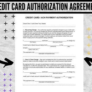 credit card authorization - credit card authorization form -Client Intake Form - Small Business Customer