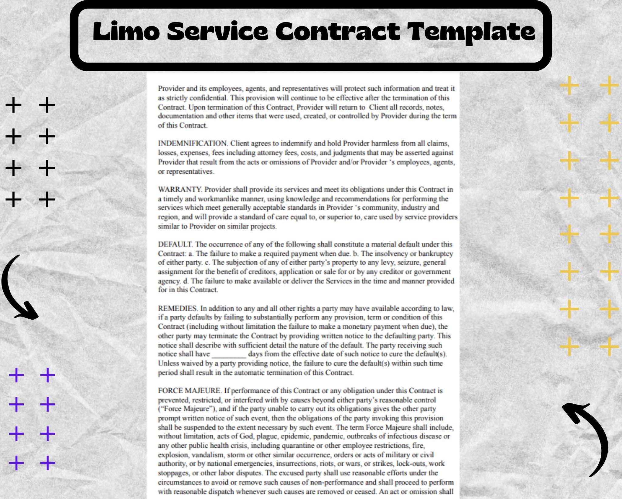 Limo Service Contract Template Limousine / Car Service Contract Forms Limo Service Contract Limo Service Contract Template Limousine / Car Service Contract Forms Limo Service Contract