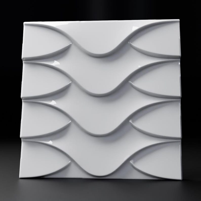 Dragon Scales 3D Wall Panel Design: Tileable CNC STL File (digital ...
