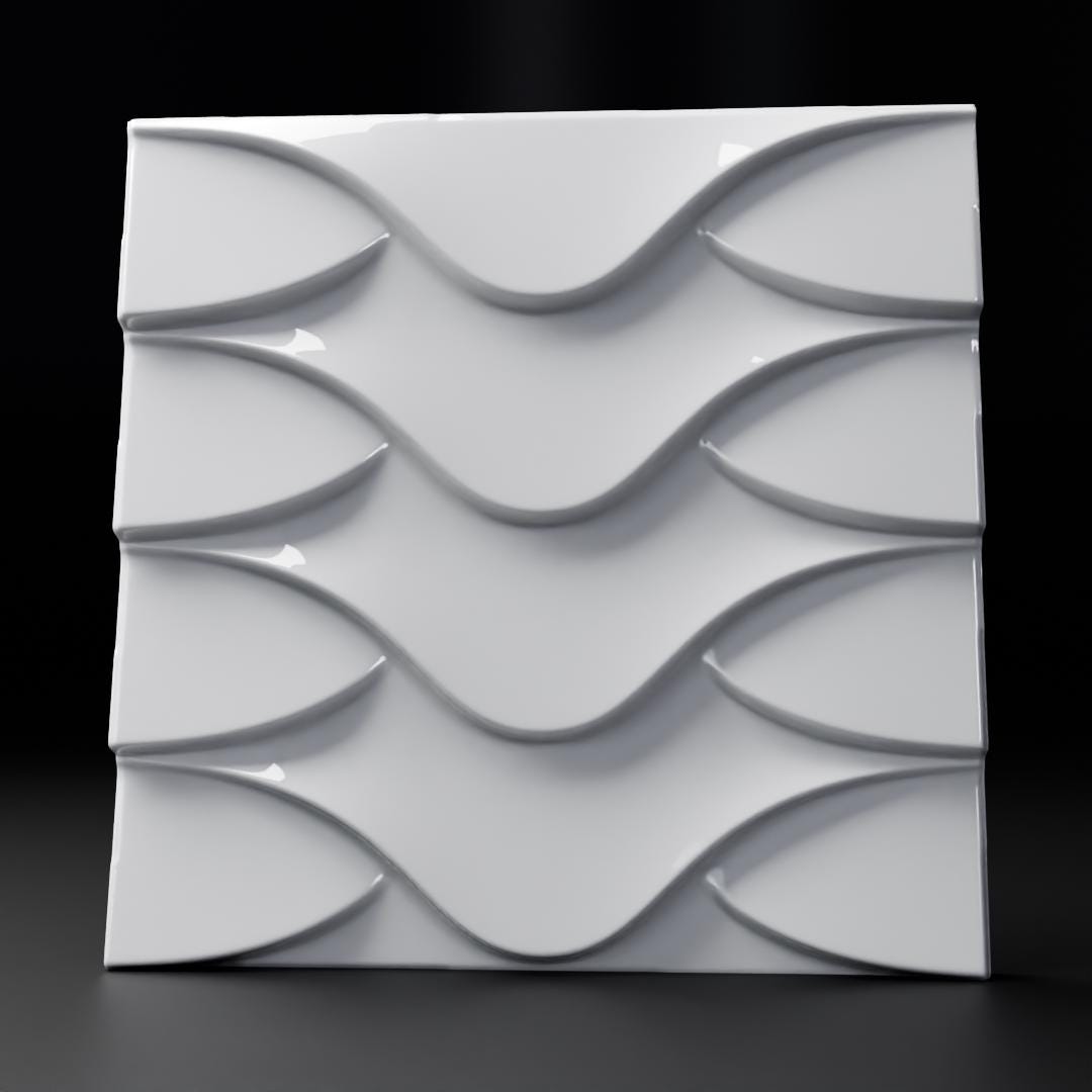 Dragon Scales 3D Wall Panel Design: Tileable CNC STL File (digital ...