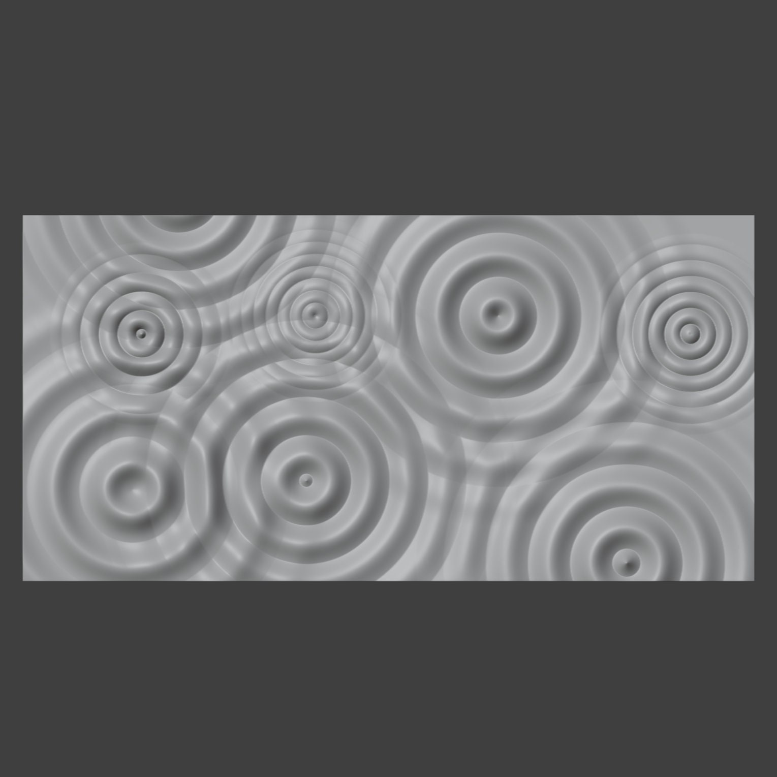 Water Ripples On Table Water Ripple Table Top STL File: CNC Carving Artistic Panel (digital ...