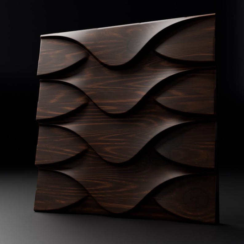 Dragon Scales 3D Wall Panel Design: Tileable CNC STL File (digital ...