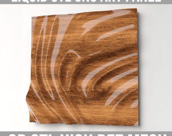 3D gewelltes Stoffpanel STL Modell: CNC geschnitzte Holzkunst (Digitaler Download)