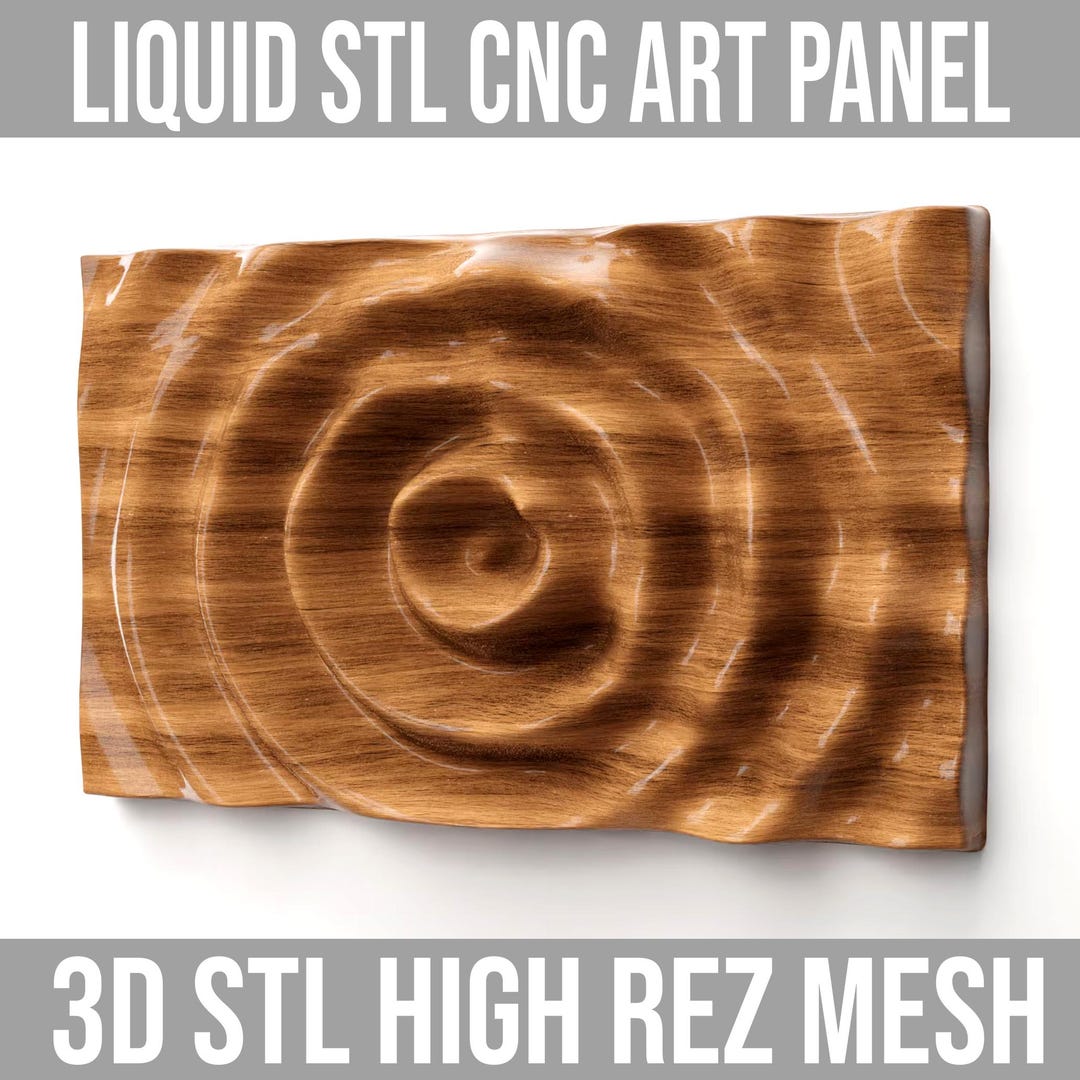 3D Wall Panel Design File | CNC Stl File | Dimensional Wall Art ...