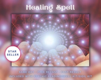 Healing Spell: Body, Mind and Soul, Included With Psychic Reading.
