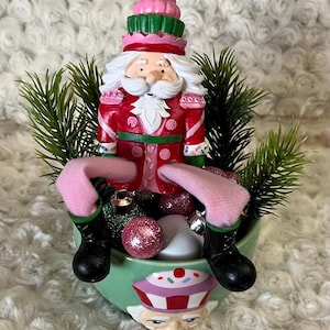 Darling nutcracker centerpiece