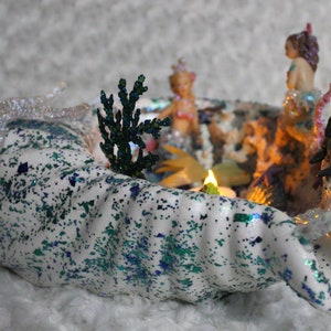 Giant Seashell Mermaid Garden