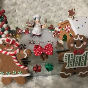 Christmas Gingerbread Diorama/Scene