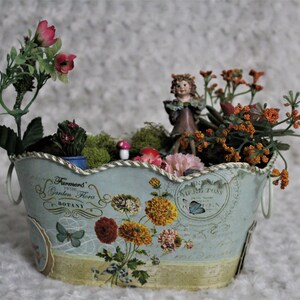 Vintage Fairy Garden