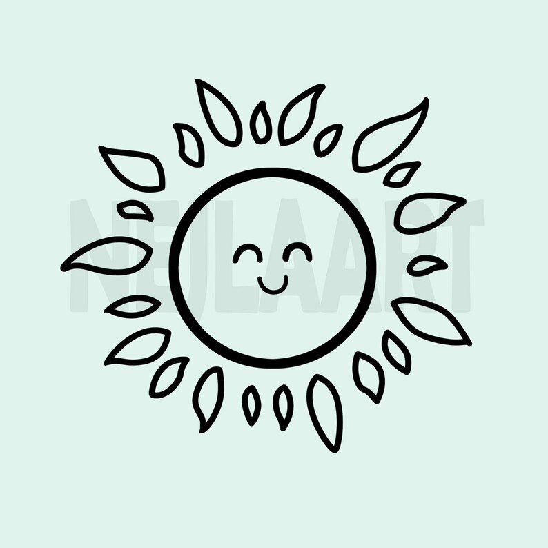 Sun Outline, Sunshine, Sun Clipart, Sun,sun Bundle Png Jpg, Sun