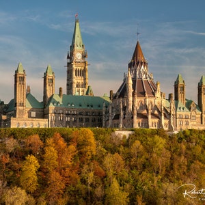 Parliament Buildings at Sunset, Ottawa, Canada