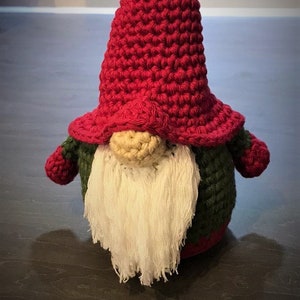 Crochet Pattern: Gnome Chocolate Orange Cover/Ornament PDF Download gonk, Christmas gift idea