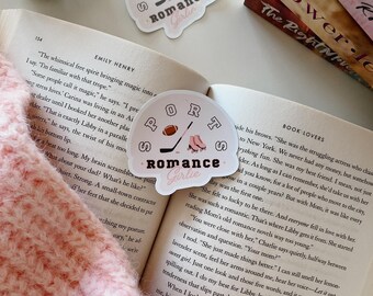 Sport Romantik Aufkleber | Romantik Sticker | Bücherwurm Aufkleber | Kindle Aufkleber | Kindle Zubehör | Kindlein, Girlie