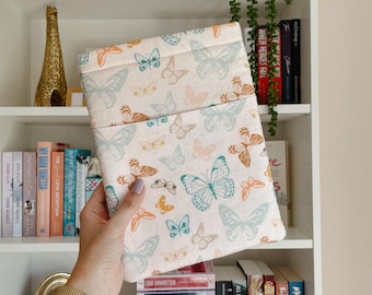 Butterfly Book Sleeve | Kindle Sleeve | E-Reader Sleeve | Gift For Book Lovers | Bookish Accessories | Reader Gifts | Bookish Gifts