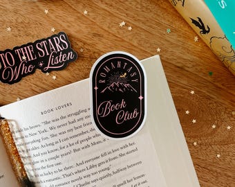 Romantasy Buchclub Aufkleber | Romantasy Sticker | Bücherwurm Aufkleber | Kindle Aufkleber | Kindle Zubehör | Kindlein, Girlie
