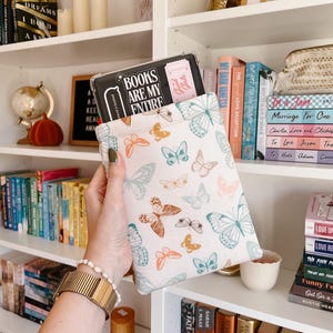 Butterfly Kindle Sleeve | E-Reader Sleeve | Gift For Book Lovers | Bookish Accessories | Reader Gifts | Bookish Gifts