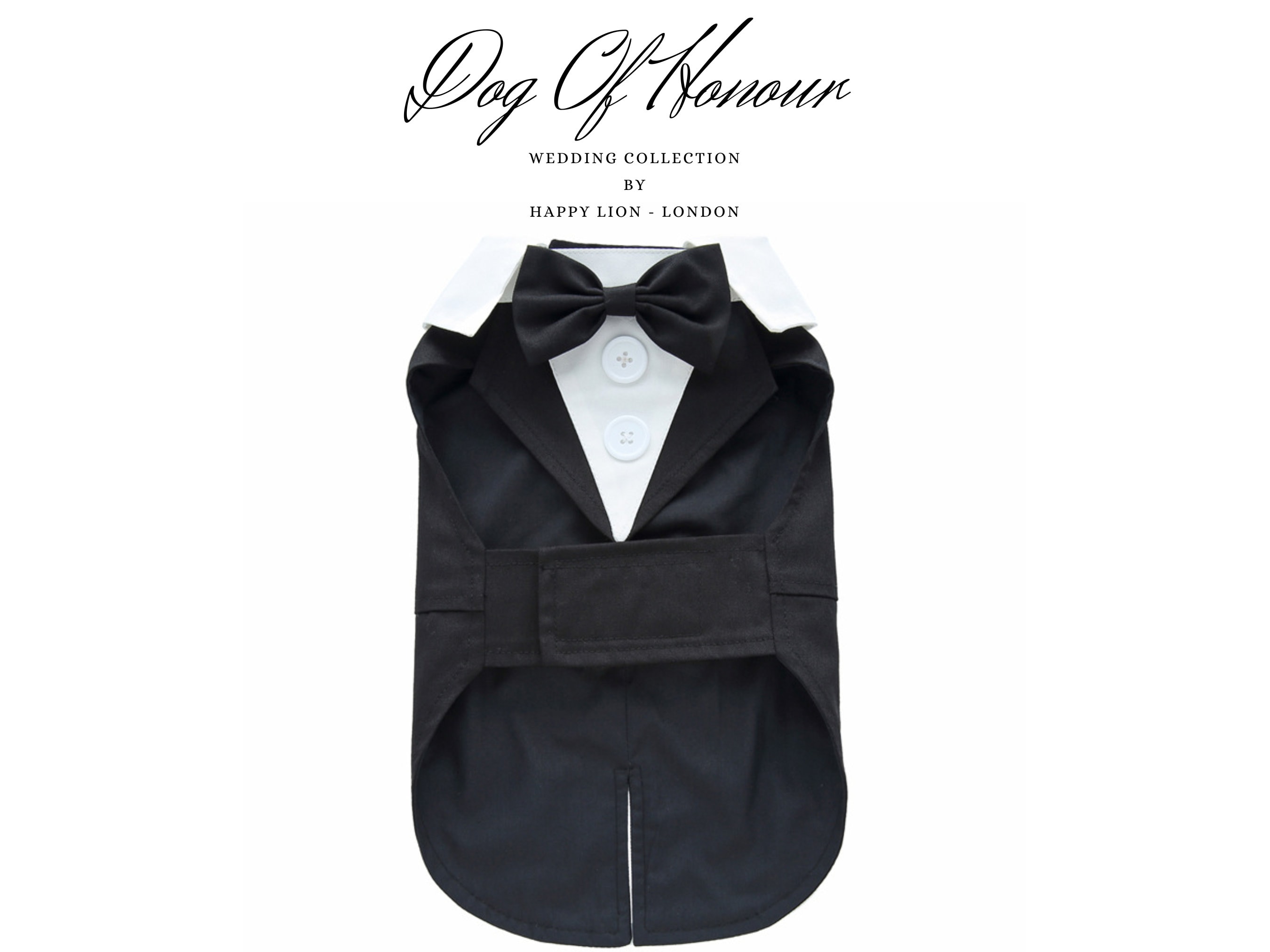 Tuxedo bow store tie collar