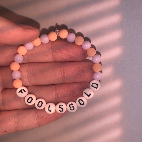 1D One Direction Charm Bracelet Zayn Pink Cord 