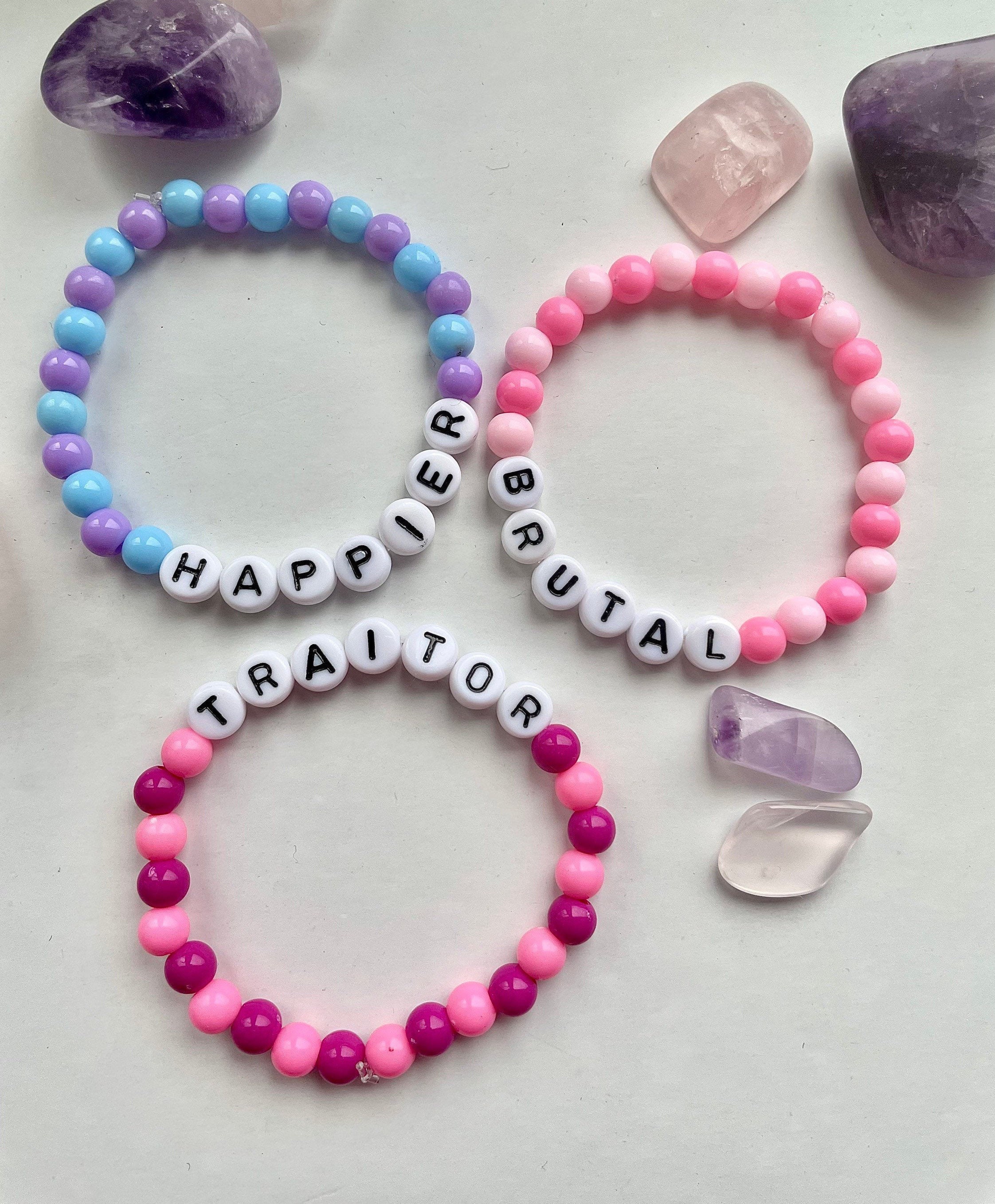 Olivia Rodrigo SOUR, Deja Vu, Good 4 U bracelets