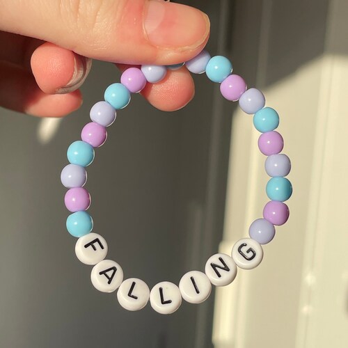 Beaded Harry Styles Fine Line Inspired Bracelet Resin Beads Etsy UK